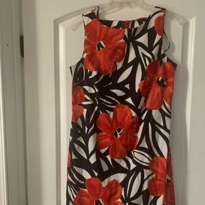 Woman dress multi color